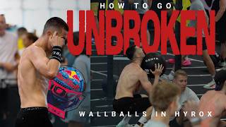 How to Go 100 Unbroken on Wall Balls in HYROX