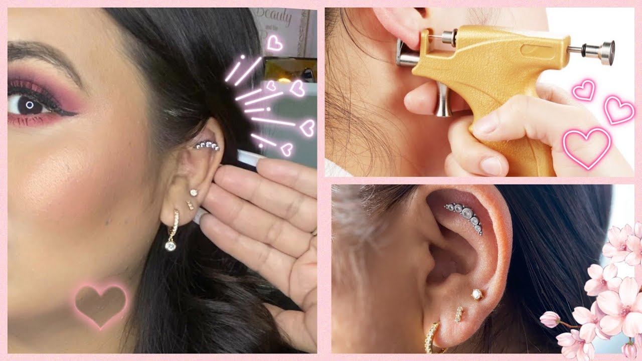 PERFORE MIS OREJAS FÁCIL, RÁPIDO Y SIN DOLOR YouTube