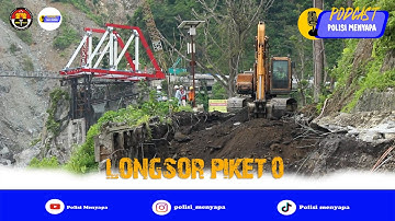 LONGSOR, AKSES JALAN LUMAJANG-MALANG VIA PIKET NOL TERPUTUS