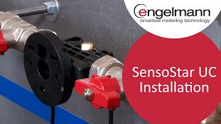 How to install the SensoStar UC: Premium Composite Ultrasonic Heat Meter