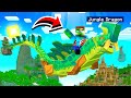 TAMING a LEGENDARY JUNGLE DRAGON in MINECRAFT!