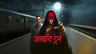 आखरी ट्रेन आखरी रात horror story hindi kahaani hindi kartun moral story  screenshot 4