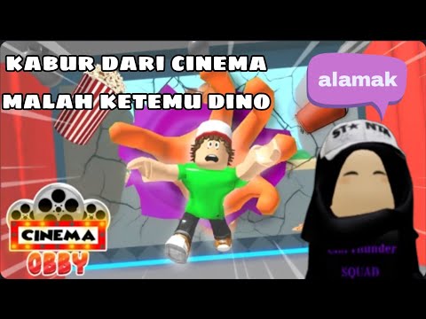 KABUR DARI CINEMA MALAH JADI GINI 😭 | Escape The Cinema Obby | Roblox Indonesia