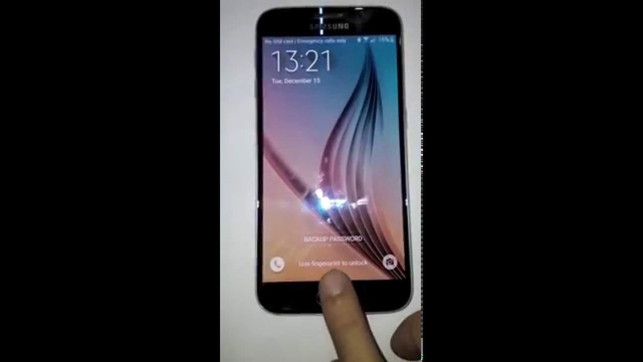 How to set up the fingerprint scanner on the Galaxy S6 - YouTube