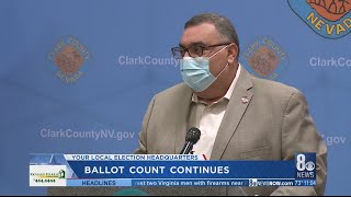 Clark County ballot count continues; Joe Biden widens lead in county, state Where Clark County Ballots Get Counted