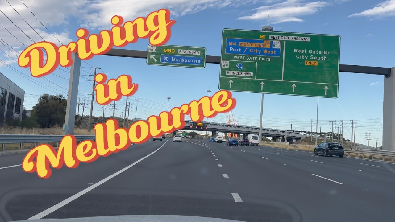 Driving in Melbourne – From Barwon Heads to Melbourne | On the Highway | Part 3