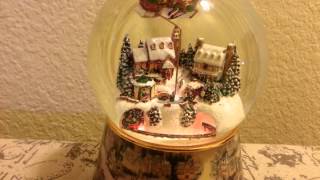 Thomas kinkade snow globe