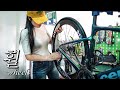 (4K) 휠 분해조립, 자전거 튜브리스 타이어 작업│Bicycle wheel Disassembly Assembly │How To Set Up Tubeless Tyres│ep.90