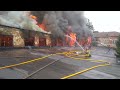 Масштабна пожежа в Ужгороді в складських приміщеннях