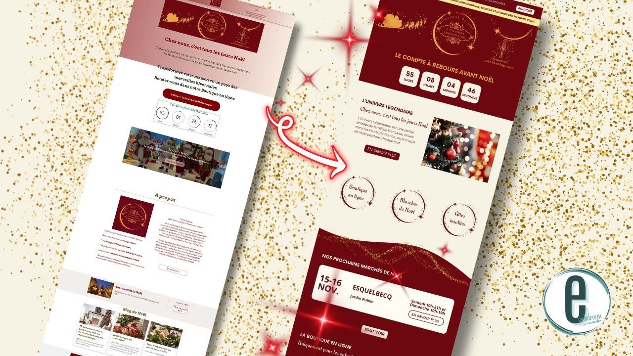 J'imagine la refonte du site internet de l'Univers Légendaire !