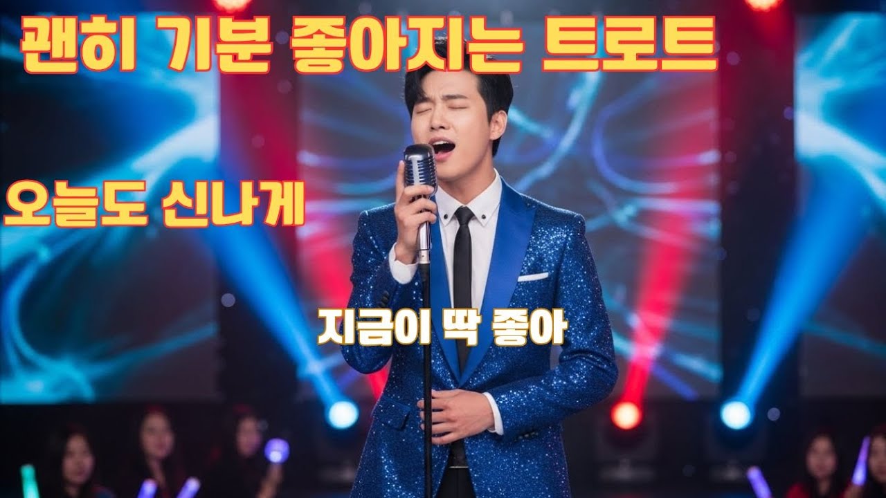 [신나는 트로트] 괜히 기분 좋아지는 낮 트로트 | 지금이 딱 좋아