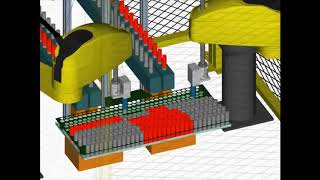 Robotic Work Cell Simulation for EV Battery Assembly - Cell Stacking Wealth