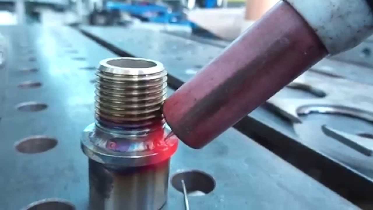 Sleeve welding for part modification using Lathe & Tig YouTube