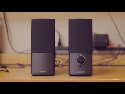 Video Bose Companion 2 Series Ii Desktop Speakers