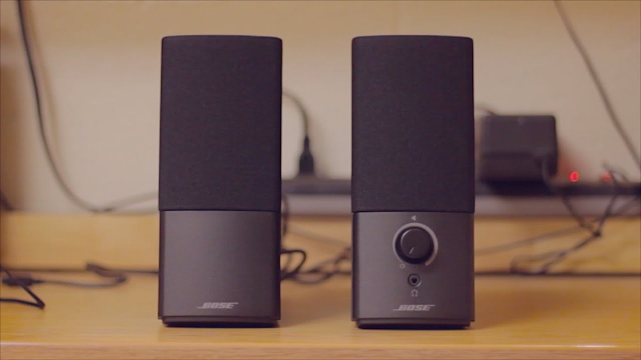 Bose Companion 2 Series III Speaker System Review - YouTube