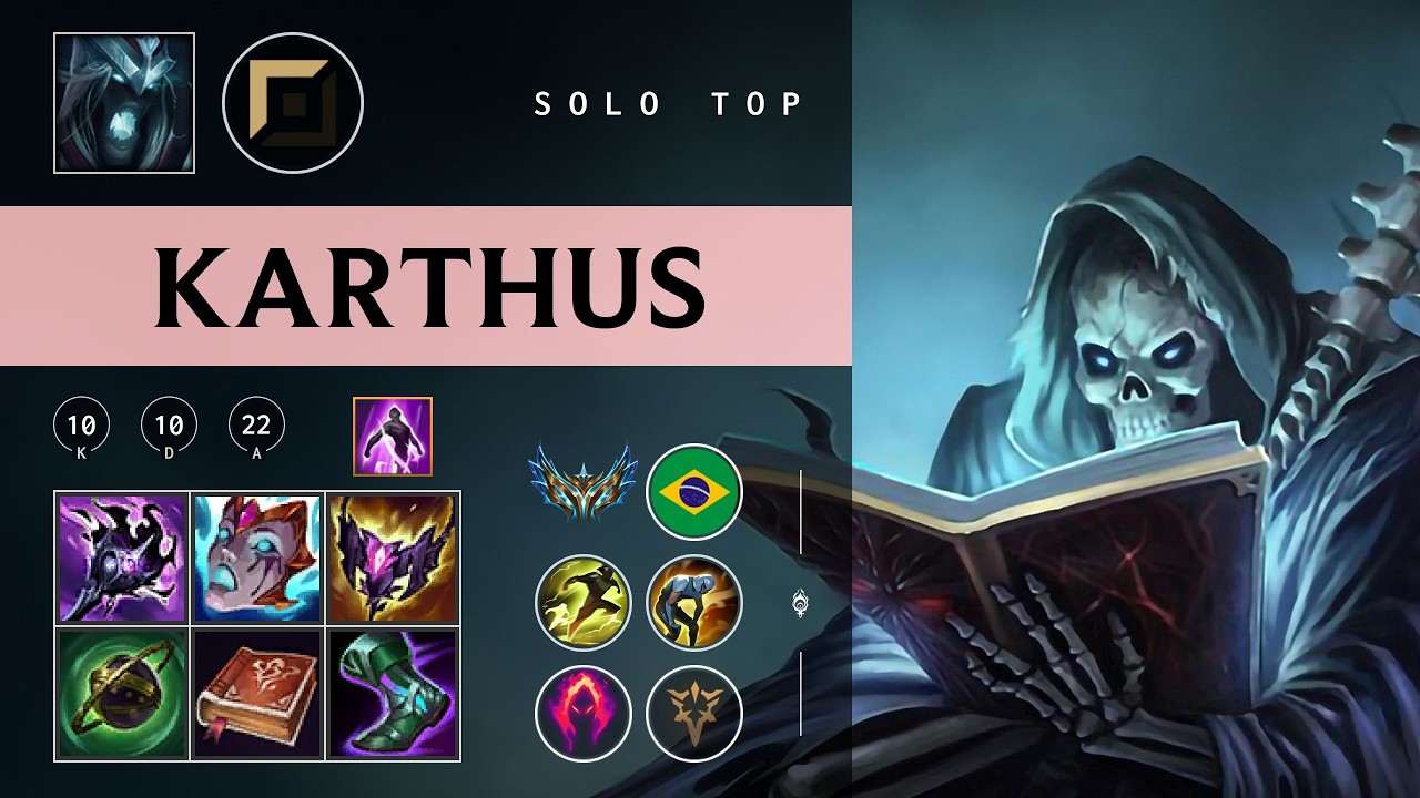 Karthus Top vs Vayne - BR Challenger Patch 26.03
