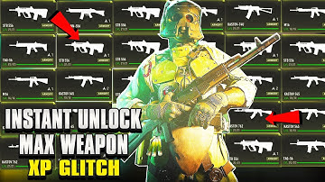 *NEW*100K XP EVERY 10 MINS!INSTANT UNLOCK ANY GUN IN 2 MINS!INSTANT UNLOCK MAX WEAPON XP GLITCH!MW2