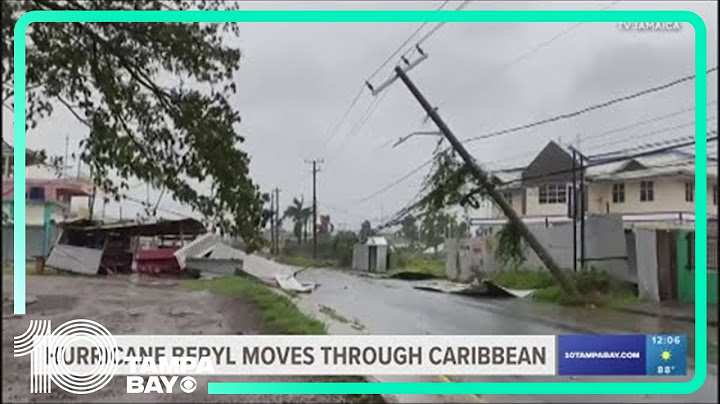 Hurricane Beryl moves through the Caribbean, leaving destruction in its wake