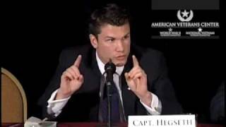 Former Cpt Pete Hegseth on the Surge 2008 AVC Conference