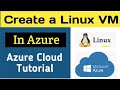 Comment crer une machine virtuelle linux dans azure  crer une machine virtuelle linux