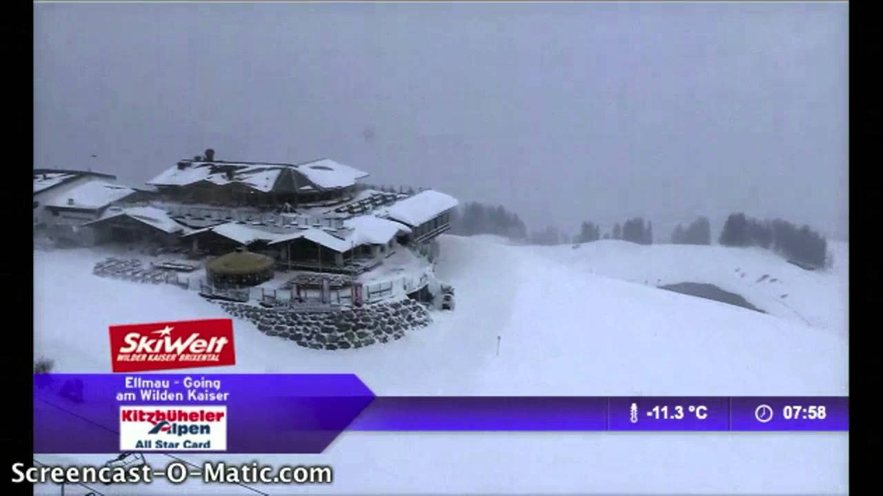 Bergbahnen Ellmau-Going | Webcam Livevideo | KW 07 2015