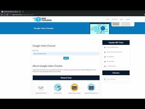 Google Index Checker Free Tool - Quick and Easy to Use