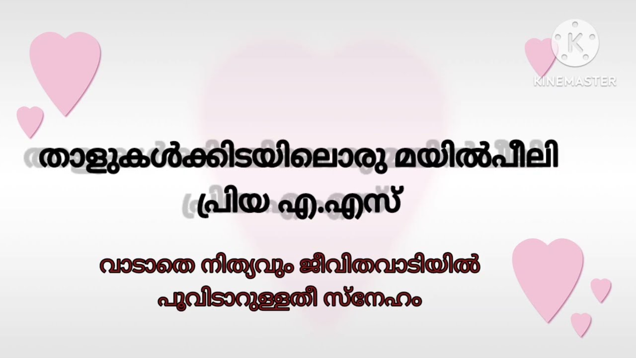 December 14, 2025thalukalkkidayilorumayilppeeli#priya AS#