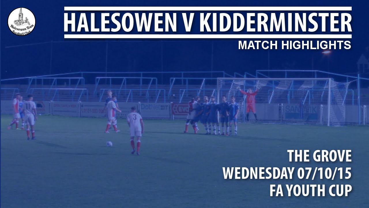 Halesowen v Kidderminster (Match Highlights) [FA YOUTH CUP] football score