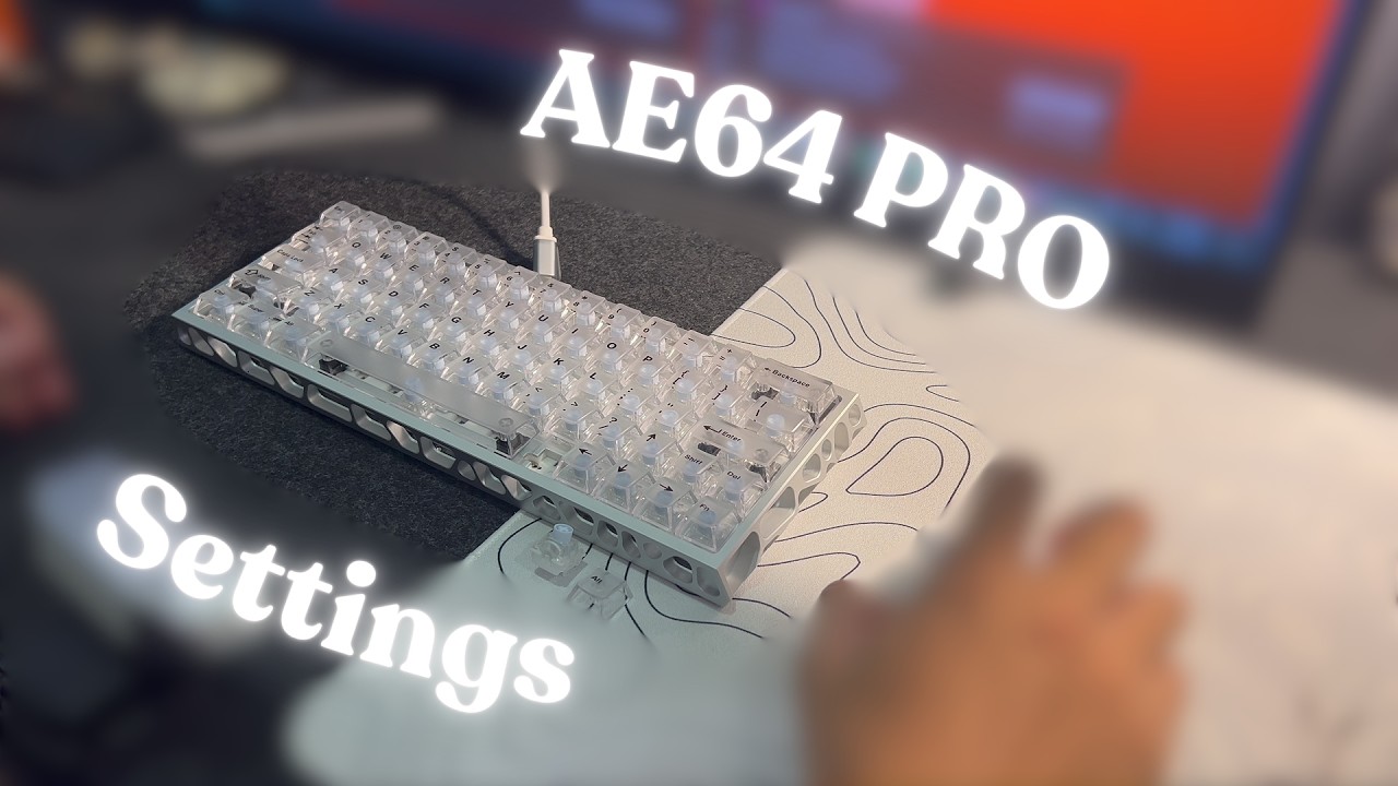 Review - Setting Everglide AE64 PRO - YouTube