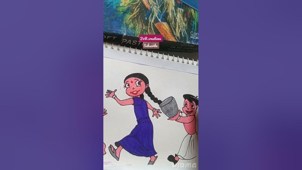 chota bheem holi hai