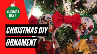Christmas Ornament DIY Collab | Disney Ear Ornament