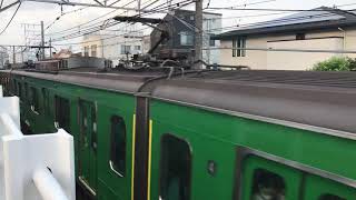 東急東横線5050系5122F青ガエル各駅停車和光市行き八幡小歩道橋通過