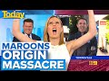 NSW coach Fittler BURNS Queenslander Karl | State of Origin 2021 | Today Show Australia