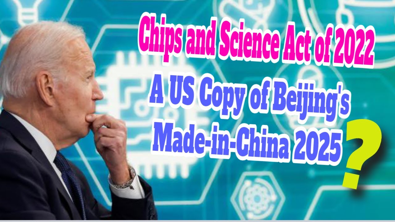 The Chips and Science Act Forcing China to Fry Chips Faster! YouTube
