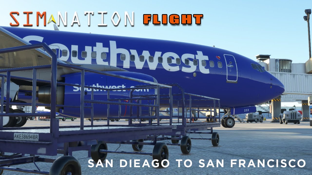 Flight Series - San Diego to San Francisco - YouTube
