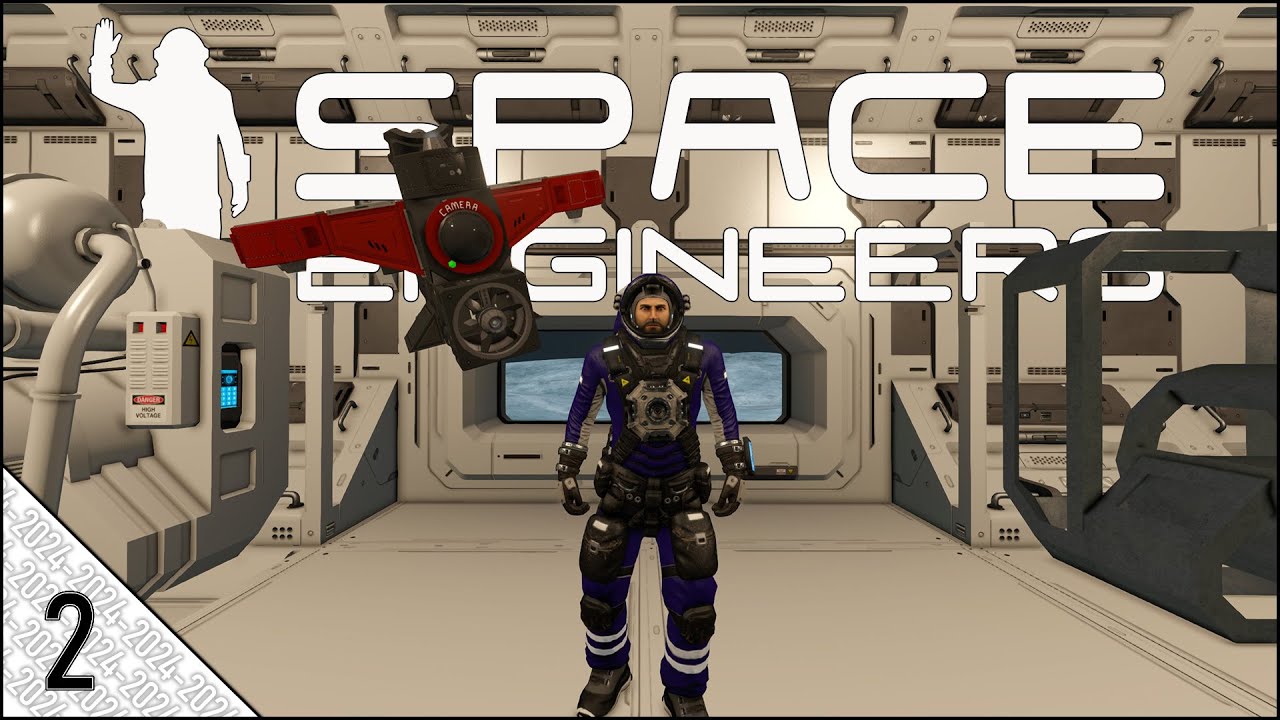 Space Engineers Survival (Episode 2) - New Rover and Base Expansion ...