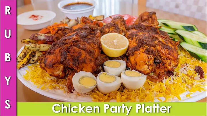 Grilled Chargha Murgh Masalam Platter Dawat ki Ide...