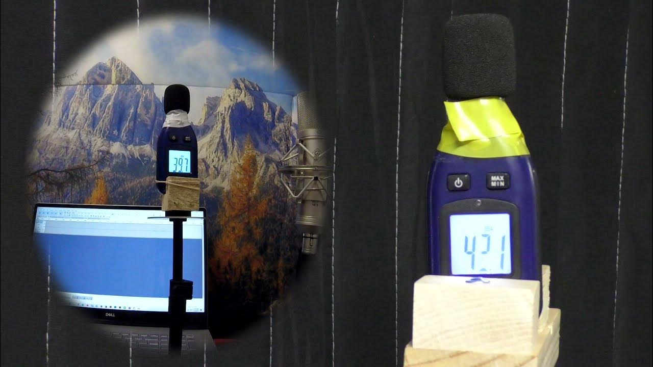 How soundproof are acoustic blankets Producers Choice from