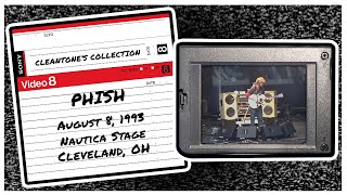 Phish (8/8/93) Nautica Stage - Cleveland, OH [Upgrade - Video8 Master + Aud Remaster]