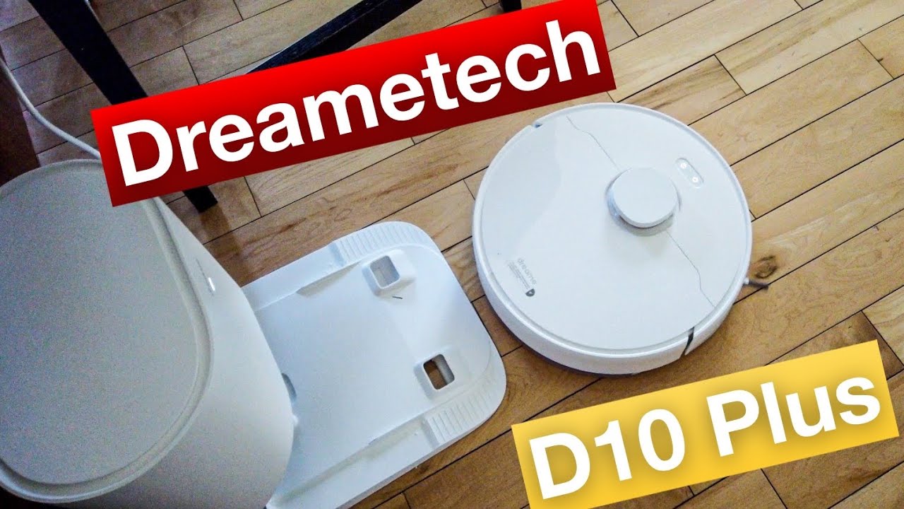 Dreametech D10 Plus Robot Vacuum and Mop with  