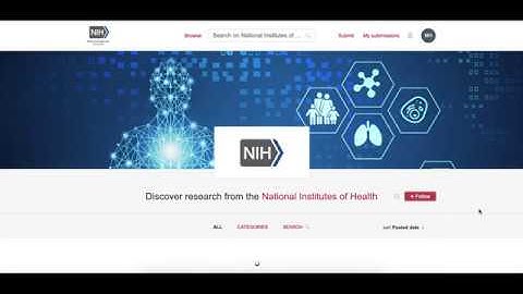 NIH Figshare instance   How to upload your data