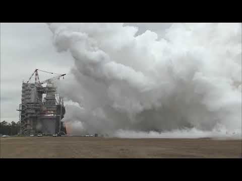 NASA Tests 2nd RS-25 Flight Engine for Space Launch System