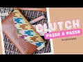 Carteira Clutch - Wallet fabric diy