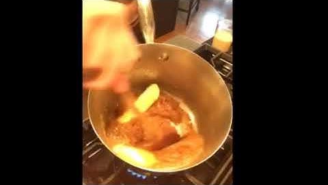 Cooked Caramel Frosting Tutorial