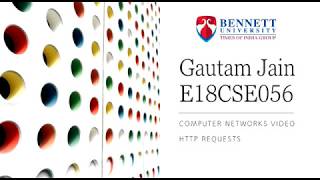 HTTP Requests | Computer Networks