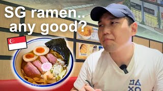 Japanese Tests Singapore’s Local Ramen — Takagi and More!