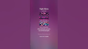 Thumbnail of Night Moves  #music #song