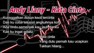 Andy Liany - Kata Cinta - Lirik