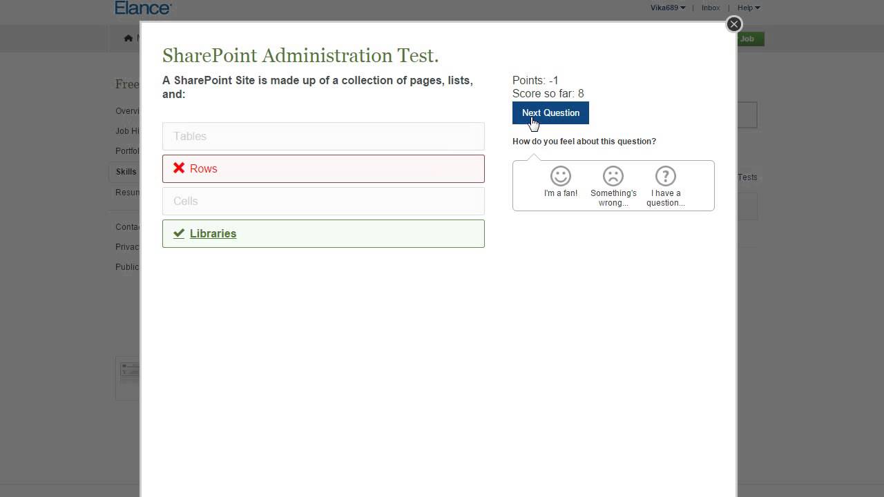 Elance Microsoft Sharepoint Development Test Answers 2015
