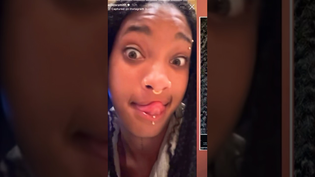 Is she ok?  👀 willow smith "yall N***slow"  